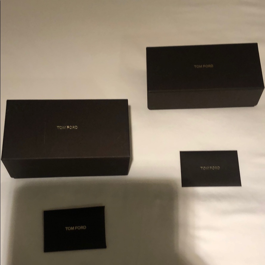 Two Tom Ford Boxes.